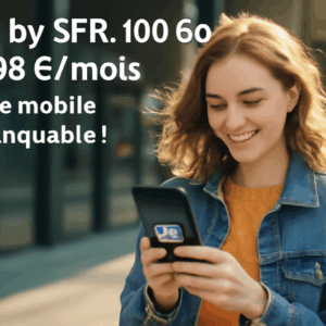 RED by SFR : 100 Go 5G à 6,99 €/mois, l’offre mobile immanquable !