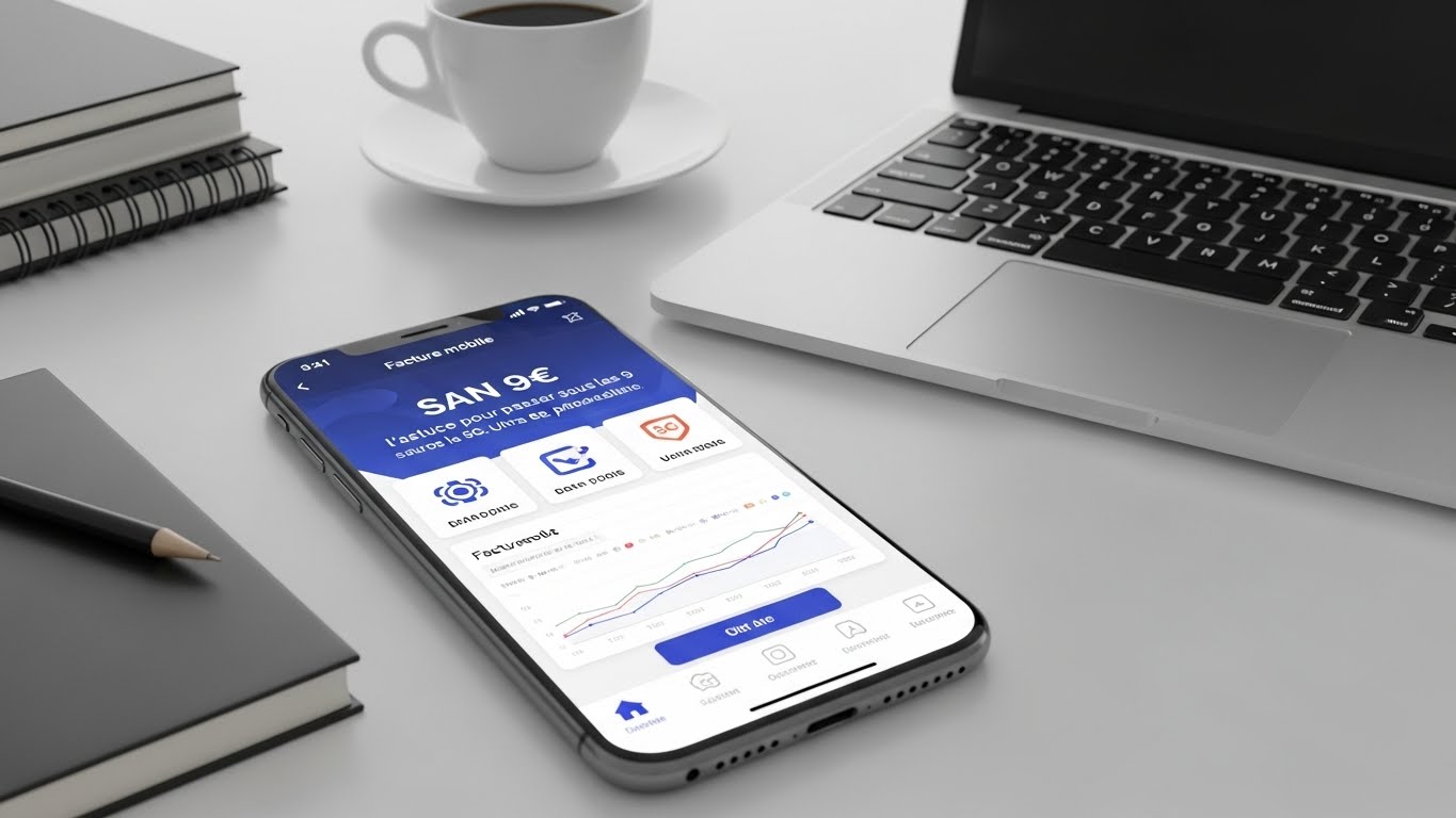 Facture mobile : l&rsquo;astuce pour passer sous les 9 euros sans sacrifier la 5G