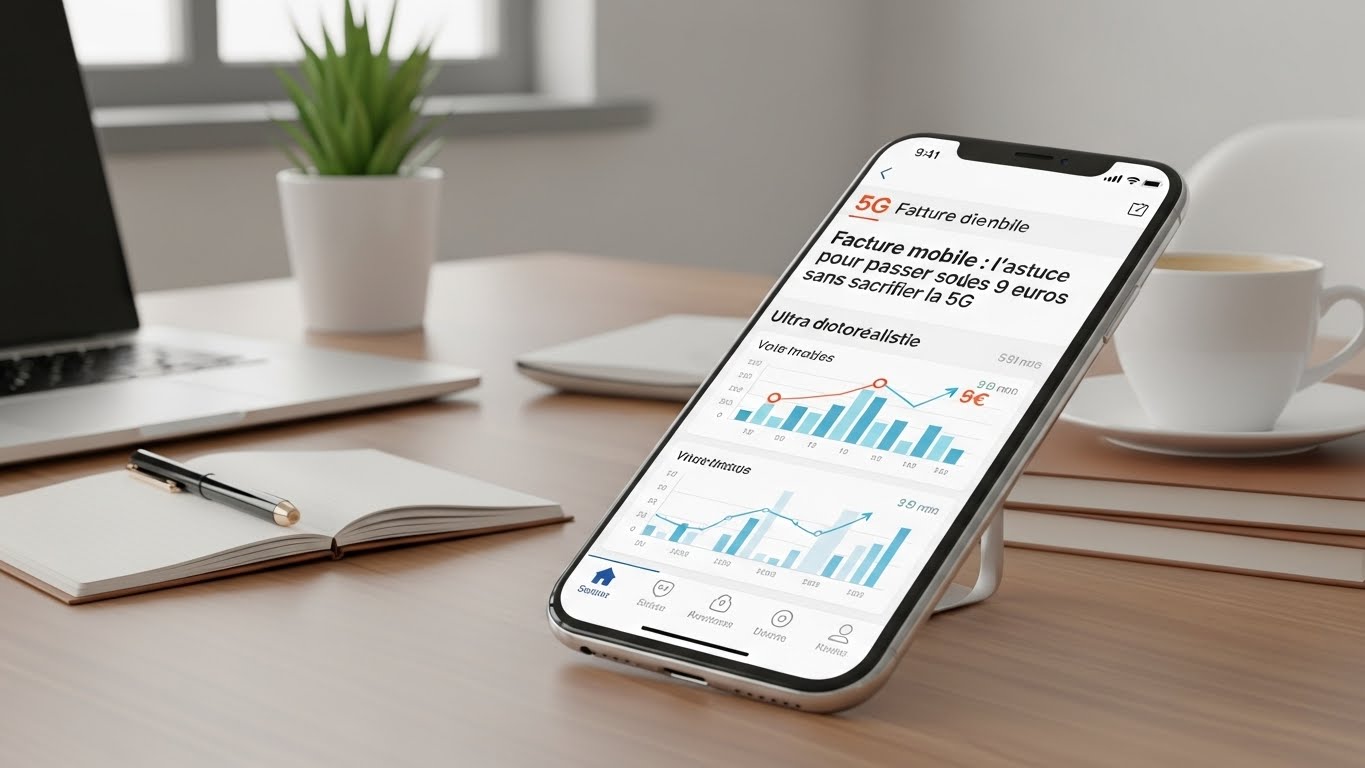Facture mobile : l'astuce pour passer sous les 9 euros sans sacrifier la 5G