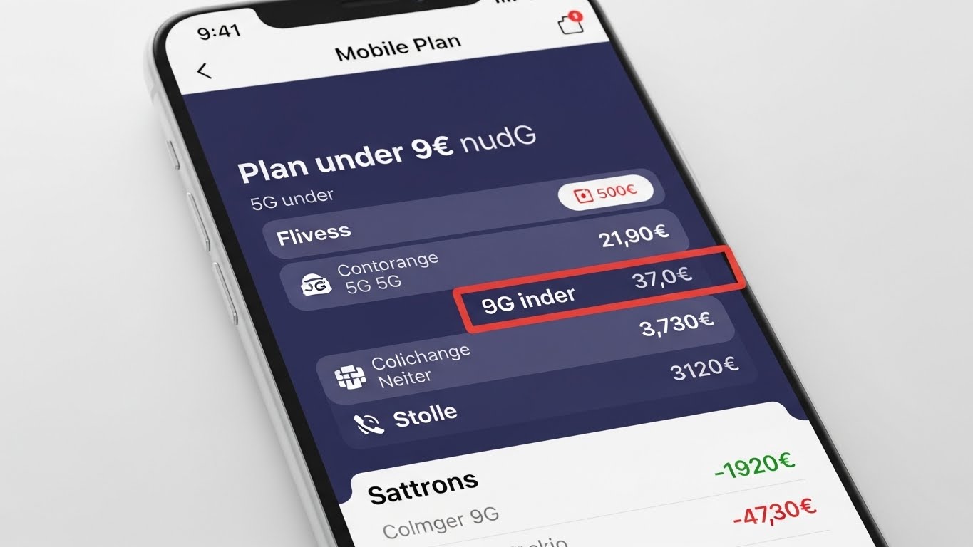 Facture mobile : l'astuce pour passer sous les 9 euros sans sacrifier la 5G