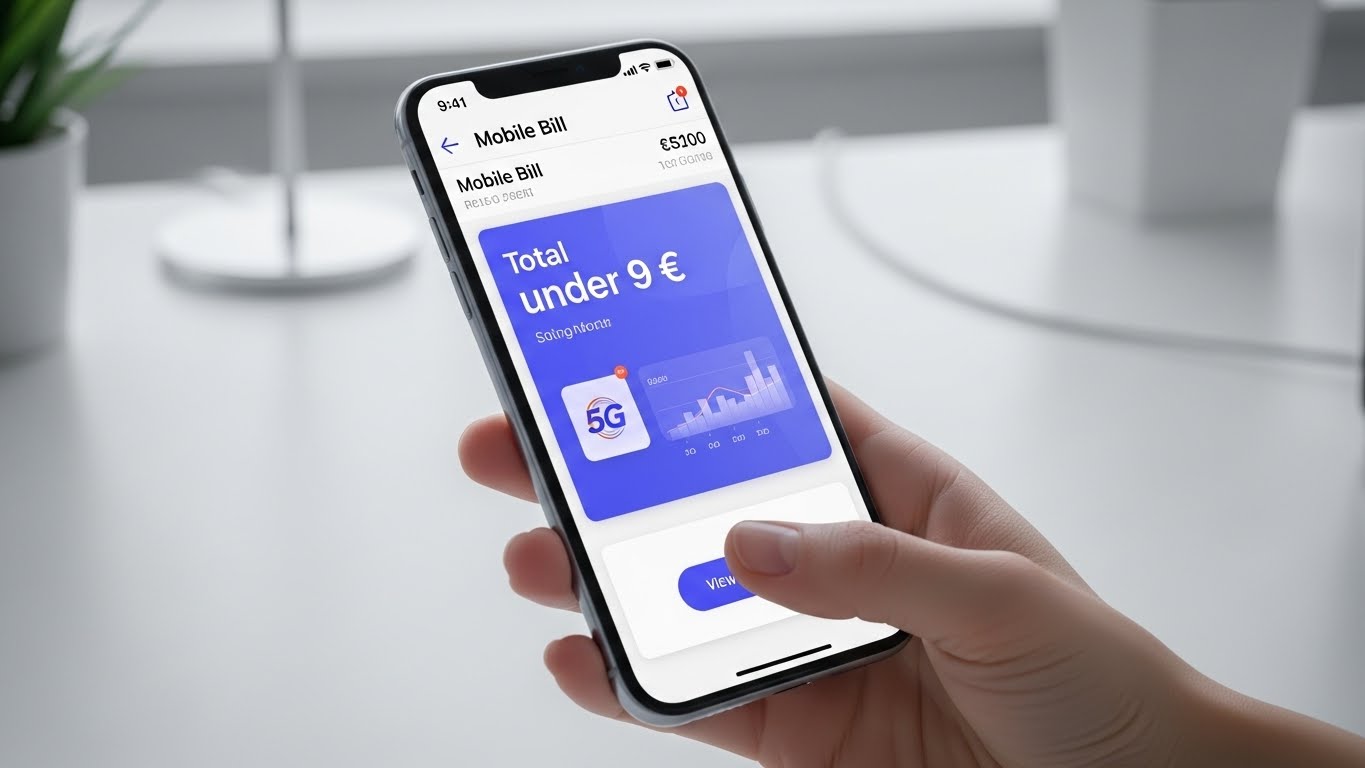 Facture mobile : l&rsquo;astuce pour passer sous les 9 euros sans sacrifier la 5G