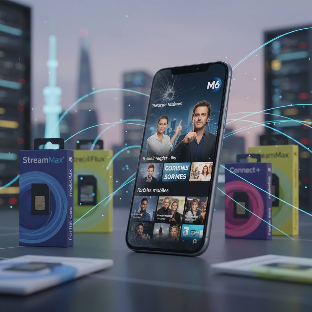 Meilleurs forfaits mobiles pour streamer sans interruption sur M6 Replay