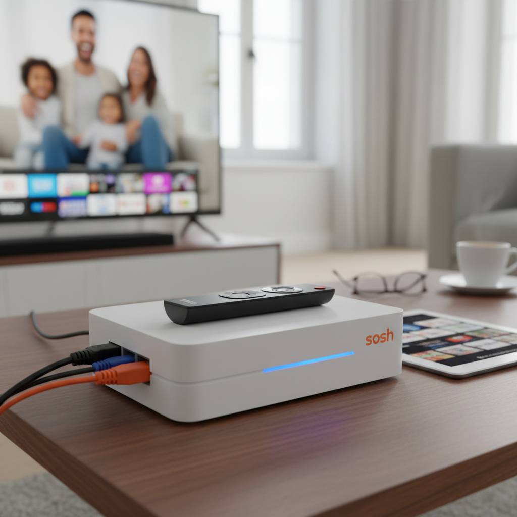 Sosh Révolutionne Le Marché De La Box Internet Et De La Télévision