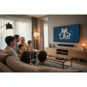 Bouygues Telecom lance une option TV pour les foyers à grand nombre