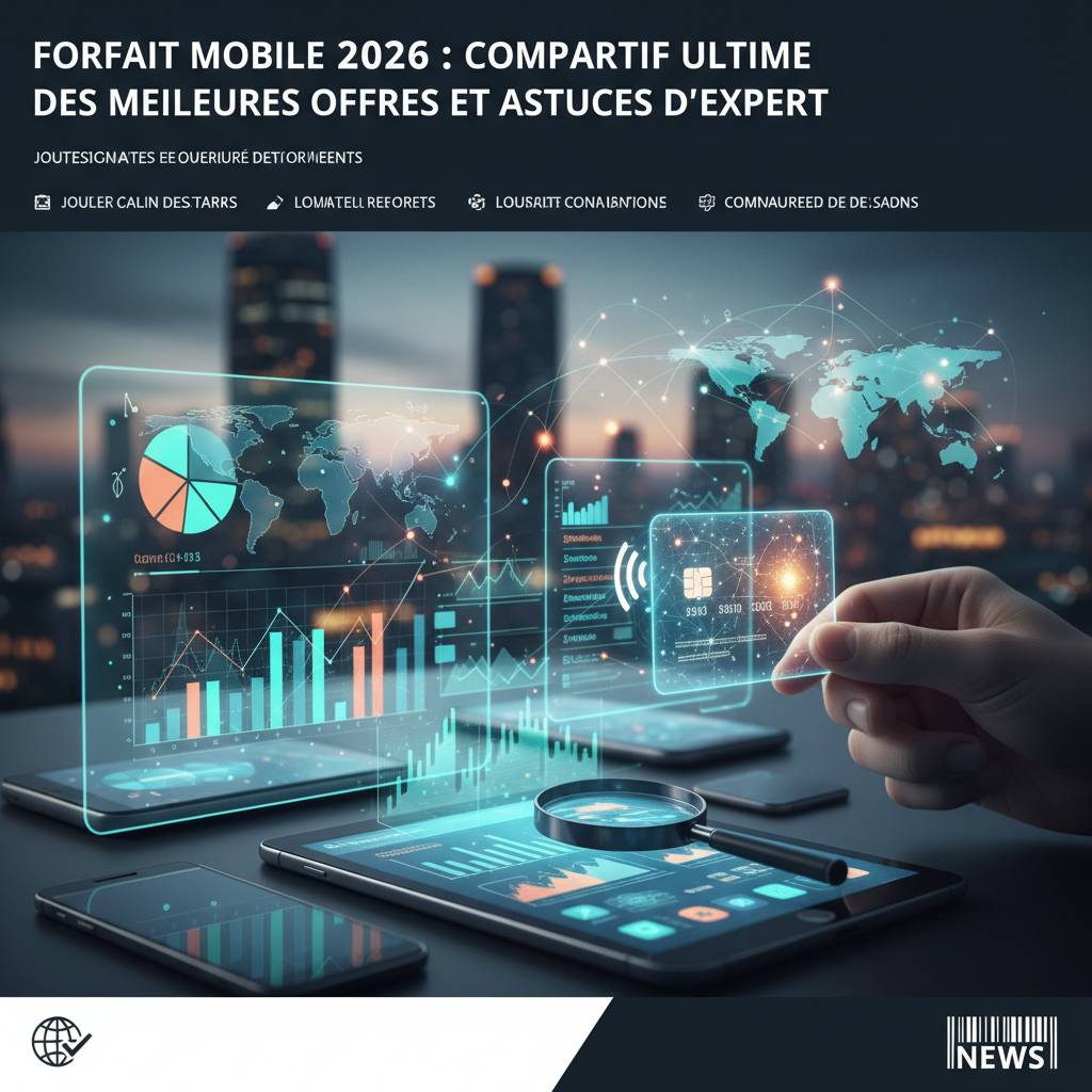 Forfait mobile 2026 : Comparatif Ultime des Meilleures Offres et Astuces d&rsquo;Expert