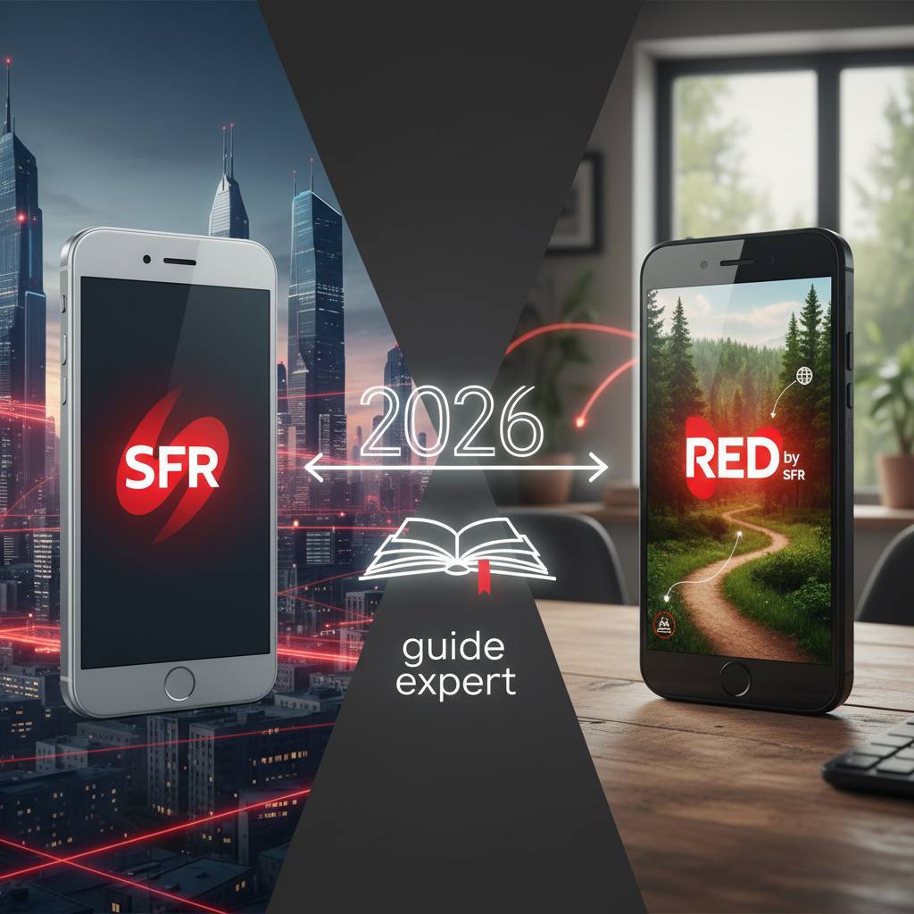 Forfait SFR ou RED by SFR : Le guide expert pour un choix optimal en 2026
